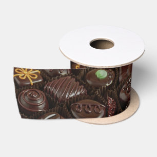 Praline auf Silk Band Satinband