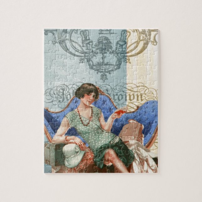 Prallplatte mit Koffern, Zwanzigerjahre reisen, (Vertikal)