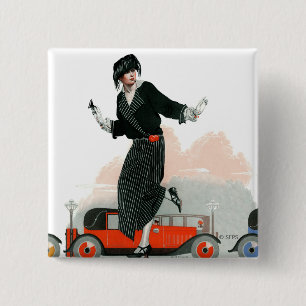 Prallplatte und Roadster Button