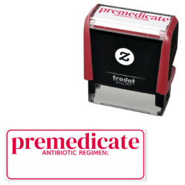 Prämedikation Antibiotika Prophylaxe Permastempel