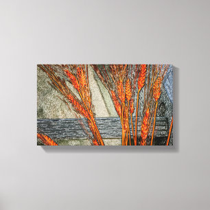 Prämie eingewickelte Leinwand-Glanz "jjhélène" Leinwanddruck