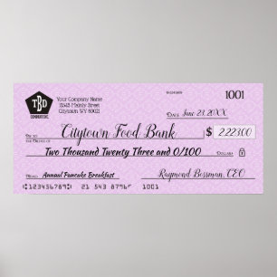 Prämie für Karo-Wohltätigkeit--Imitate Poster