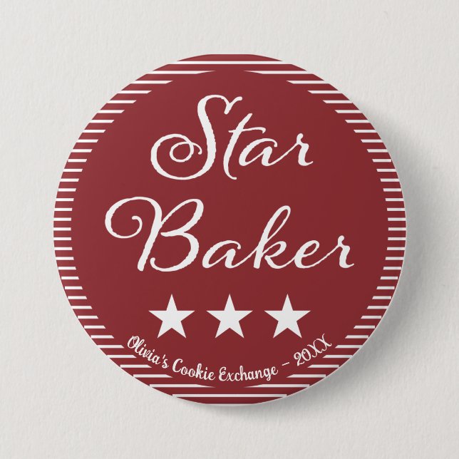 Prämie für Star Baker Button (Vorderseite)