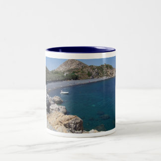 Prämien-Tasse Chios Mavra Volia Zweifarbige Tasse