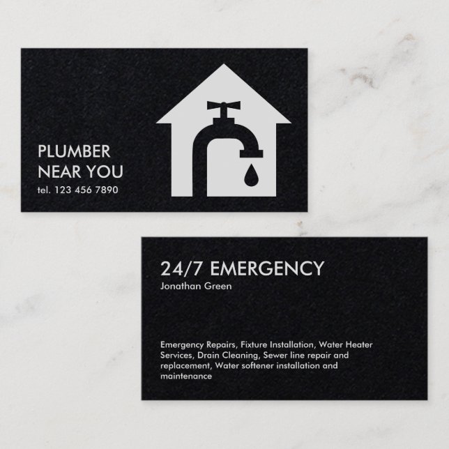 Prämienanlage Visitenkarte (Vorne/Hinten)