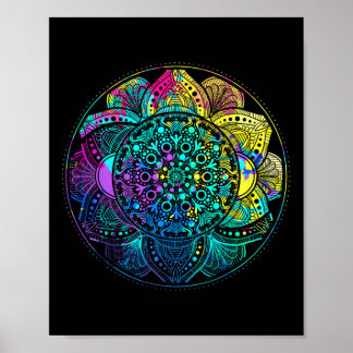 Prana Art Yoga Mandala Heilige Energie Geometrie M Poster