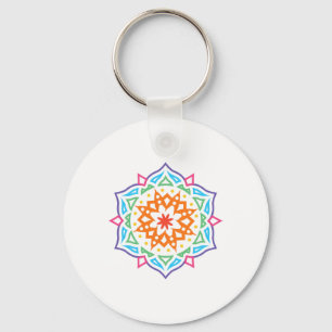 Prana Art Yoga Mandala Heilige Energie Geometrie M Schlüsselanhänger