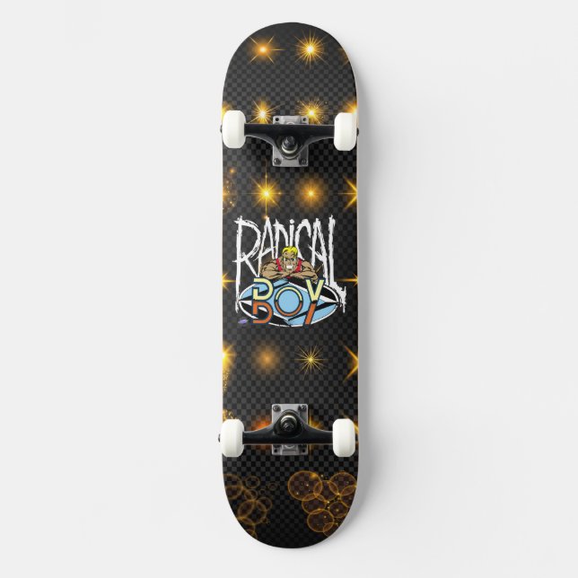 Prancha de Skate Stelar Radical Boy® Skateboard (Vorderseite)