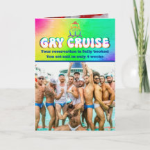 Prank Gay Cruise Geburtstag, Custom Ehefrau Foto