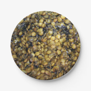 Prank Paper Teller sehen, um in Lentils abgedeckt