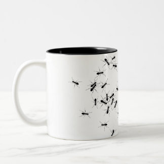 Pranke Insektendesign. Ameisen Zweifarbige Tasse