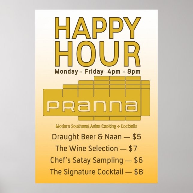 Pranna Street Poster (Vorne)