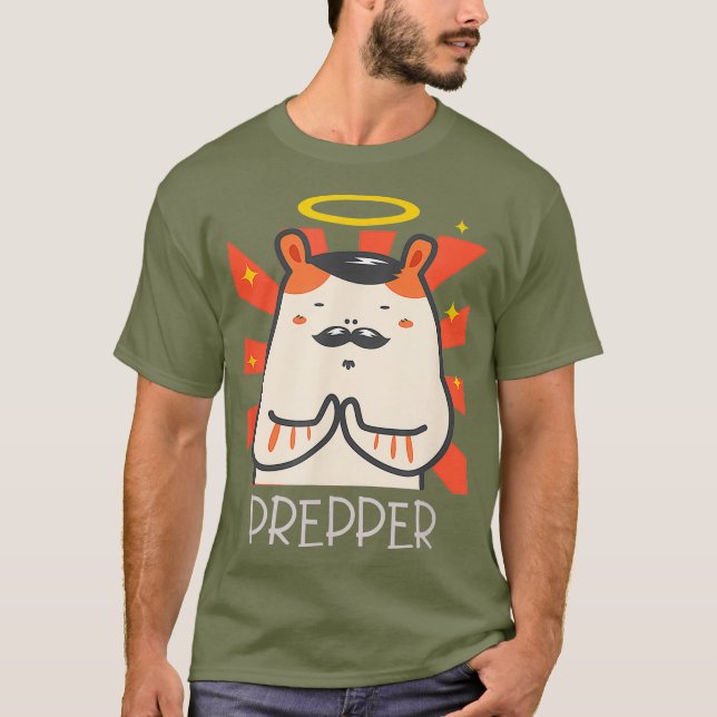 Präpper Hamster kauft Virus T-Shirt (Vorderseite)