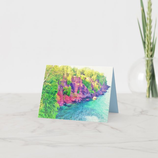 PRÄQUE ISLE KLEINE GREETKARTE KARTE (Vorderseite)