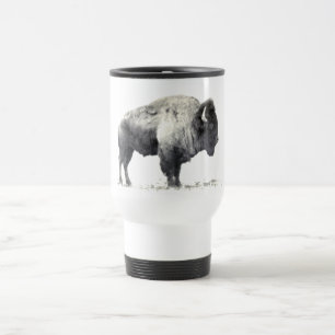 Prärie-Bisons Reisebecher