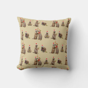 Prärie Christmas Pillow (Gold) Kissen