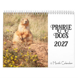 Präriehund 2027 12-Monatskalender Kalender