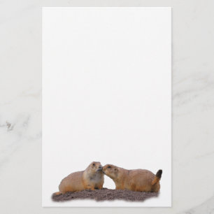 Präriehundkuss Briefpapier