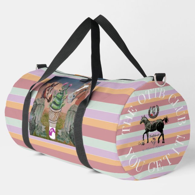 Präriekoptikett Duffle Bag (Linke Ecke)