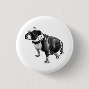 Präsent und geduldig button
