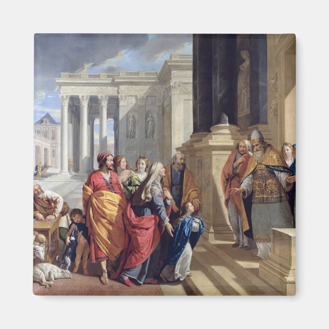 Präsentation der Jungfrau im Tempel Magnet (Vorne)