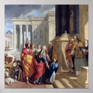 Präsentation der Jungfrau im Tempel Poster