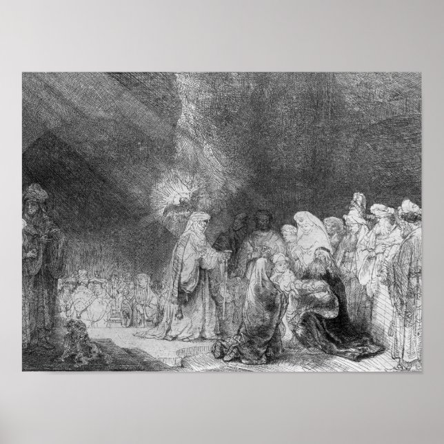 Präsentation im Tempel 2 Poster (Vorne)