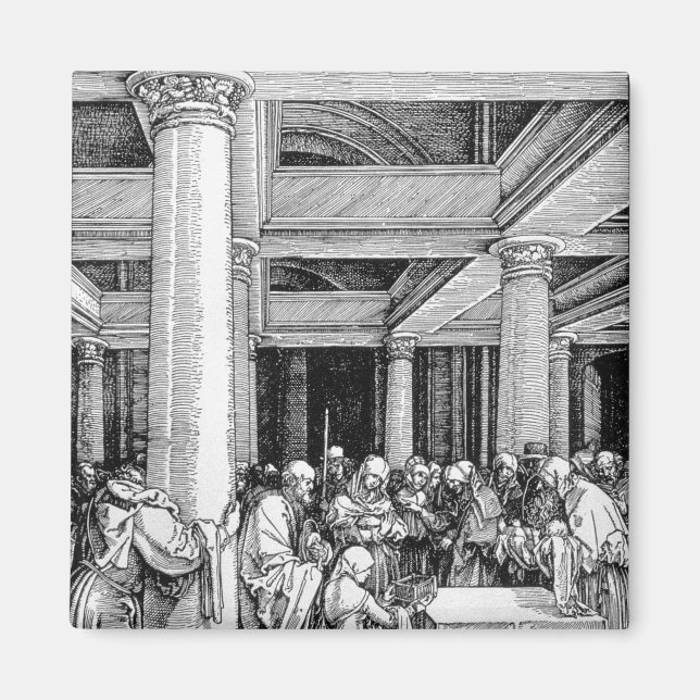 Präsentation im Tempel, c.1503/4 Magnet (Vorne)