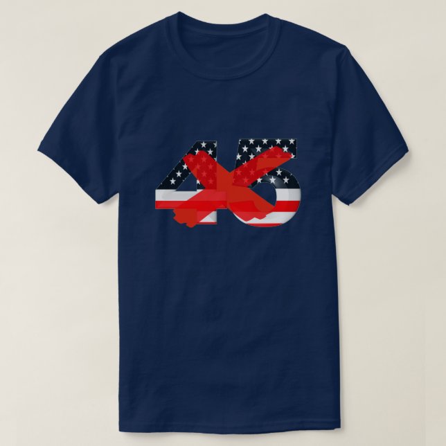 Präsident 45 Annullierte Amtsenthebung des Party T-Shirt (Design vorne)