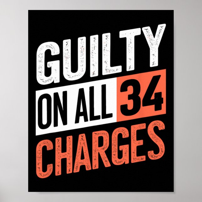 Präsident 45 Haftung für alle &# zählt Gebühren Poster (Vorne)