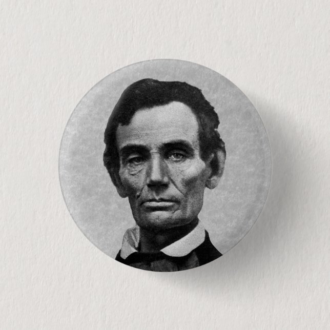 Präsident Abe Lincoln Button (Vorderseite)