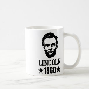 Präsident Abraham Lincoln 1860 - Abe - America Sil Kaffeetasse