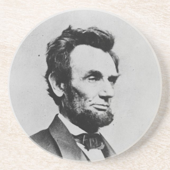 Präsident Abraham Lincoln durch Mathew B. Brady Untersetzer (Vorne)