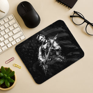 Präsident Abraham Lincoln spielt Gitarre Mousepad