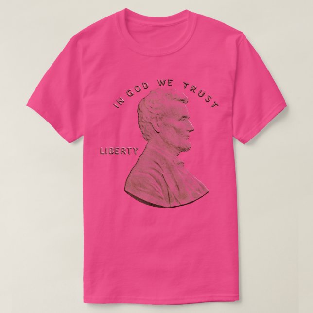Präsident Abraham Lincoln T-Shirt (Design vorne)
