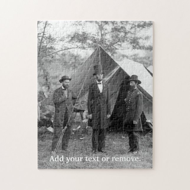 Präsident Abrahem Lincoln während des Zivilen Krie (Vertikal)