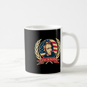 Präsident Andrew Jackson amerikanischer Konservati Kaffeetasse