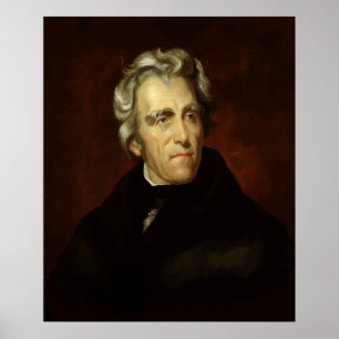 Präsident Andrew Jackson Poster