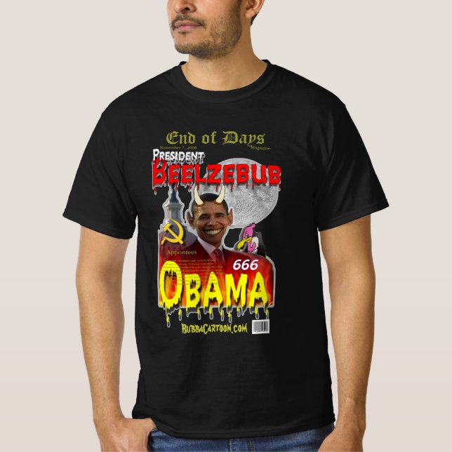 Präsident Barack Hussein Obama T-Shirt (Vorderseite)