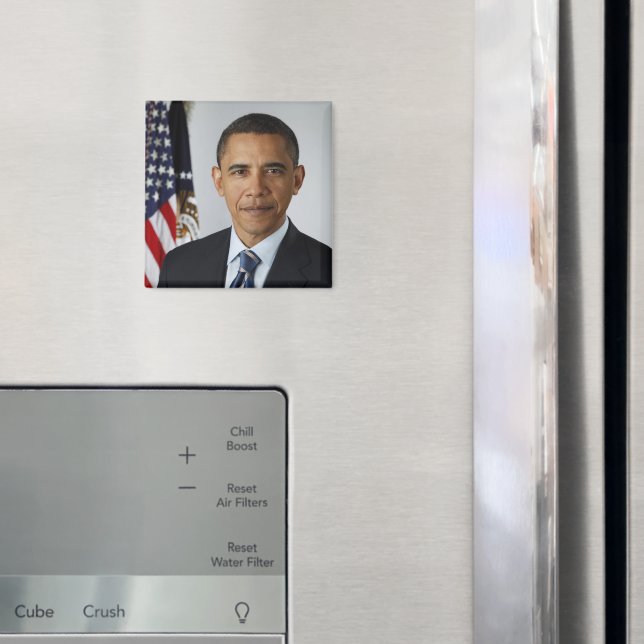 Präsident Barack Obama 1. Term Offiziell Portrait Magnet (In Situ (Kühlschrank))