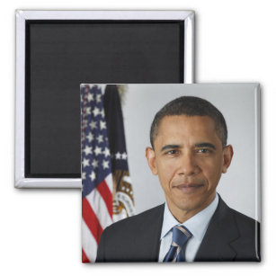 Präsident Barack Obama 1. Term Offiziell Portrait Magnet