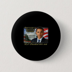 Präsident Barack Obama 2008-2016 US-Präsident Button