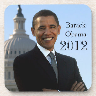 Präsident Barack Obama 2012 Getränkeuntersetzer