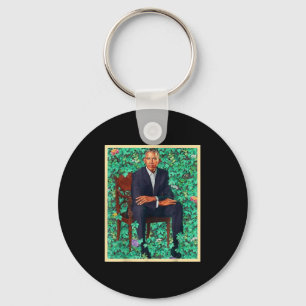 Präsident Barack Obama 2028 Portrait Patriotic Dem Schlüsselanhänger