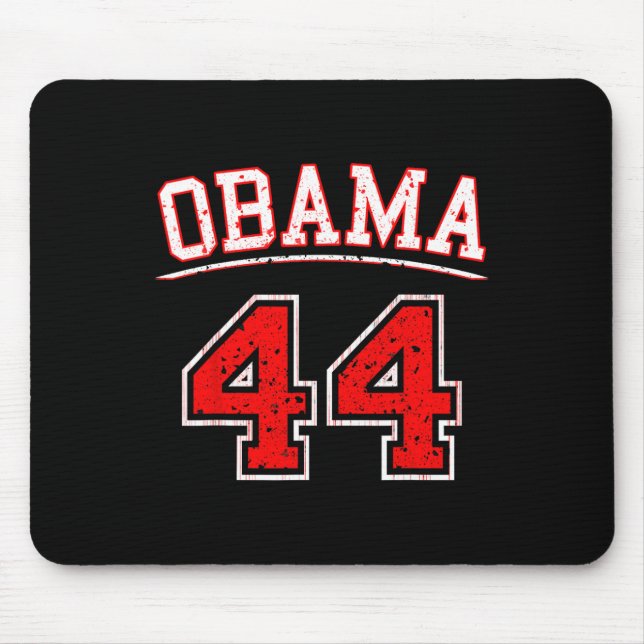 Präsident Barack Obama 44 Mousepad (Vorne)