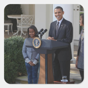 Präsident Barack Obama begnadigt den Quadratischer Aufkleber