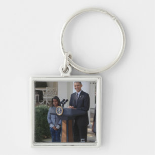Präsident Barack Obama begnadigt den Schlüsselanhänger