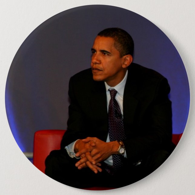Präsident Barack Obama Button (Vorderseite)