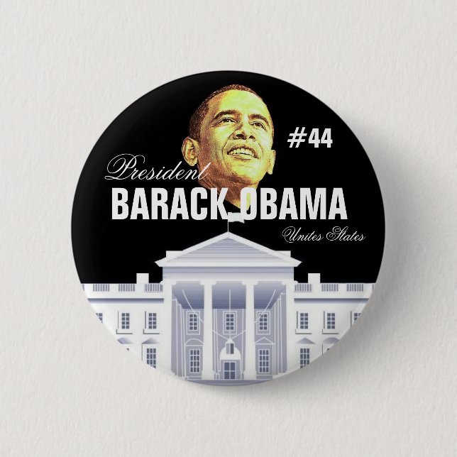 Präsident Barack Obama Button (Vorderseite)