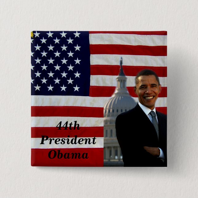 Präsident Barack Obama_Button_von Elenne Button (Vorderseite)